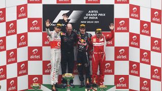 Indien GP - Podium
