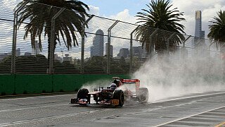 Australien: Lokalmatador Daniel Ricciardo schnupperte in Melbourne erstmals Grand-Prix-Luft bei seinem Heimrennen. Dabei präsentierte er sich bestens aufgelegt und holte nach Startplatz zehn auch gleich seine ersten WM-Punkte: Rang neun. Rookie-Kollege Jean-Eric Vergne zahlte trotz starker Quali-Performance bei seinem Debüt Lehrgeld, zeigte in Form von Endposition elf aber ebenfalls eine gute Leistung., Foto: Sutton