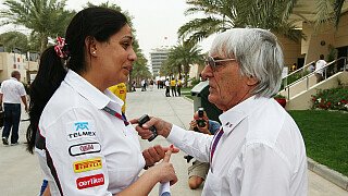 Frau als Ecclestone-Nachfolgerin?