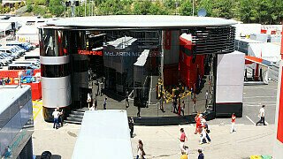 Spanien GP - Motorhomes & Trucks