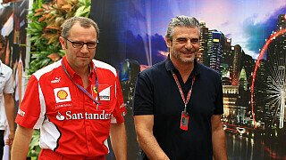 Ferrari hat einen neuen Teamchef: Maurizio Arrivabene. Der Italiener tritt in große Fußstapfen, denn bei der Scuderia standen in der langen Geschichte schon echte Legenden am Kommandostand., Foto: Sutton