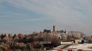 Schneechaos am Nürburgring