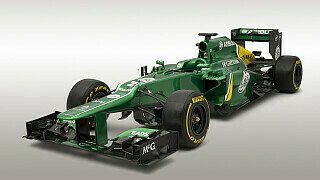 Caterham: Launch in der Boxengasse