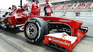 Fernando Alonso, Ferrari: 1:21,875 Minuten - mit dieser Zeit führte Fernando Alonsos am dritten Tag der Testfahrten in Barcelona die Zeitenliste an. Damit unterbot der Ferrari-Pilot als zweiter Fahrer nach Sergio Perez die 1:22-Minuten-Marke. Dass Perez noch 27 Hundertstel schneller war, wird der Spanier verschmerzen können, stand doch vor allem Daten sammeln auf dem Programm. Insgesamt umrundete Alonso den Circuit de Catalunya 97 Mal. "Wir haben verschiedene aerodynamische Konfigurationen ausprobiert und ein paar Veränderungen am Setup vorgenommen ", berichtete der 31-Jährige. "Die unterschiedlichen Settings waren vor allem im Hinblick auf die nächste Woche wichtig, weil wir dann mehr Betonung auf die Performance legen werden.", Foto: Sutton