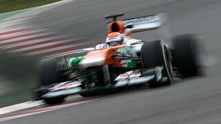 Force India machte es am Donnerstag endlich offiziell: Adrian Sutil ist zurück! Motorsport-Magazin hat den Zahlen-Check zum Gräfelfinger. , Foto: Sutton