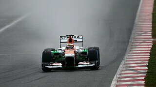 Force India mit Bianchi zufrieden