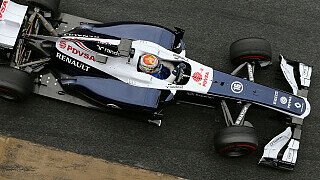 Neue Seitenkästen bei Williams