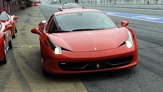 Ferrari bei Santander-Event