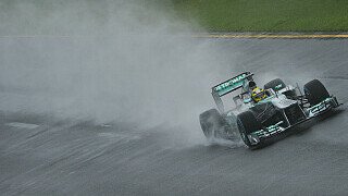 Qualifying-Abbruch zum Leidwesen von Rosberg