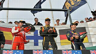 Australien GP - Podium