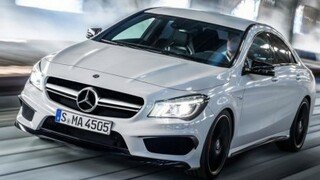 Erste Bilder des Mercedes CLA 45 AMG Erste Bilder des Mercedes CLA 45 AMG