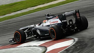 Williams vom Regen ausgebremst Williams vom Regen ausgebremst