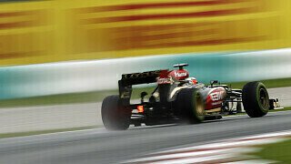 Räikkönen: Kein Grip im Regen Räikkönen: Kein Grip im Regen