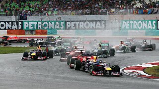 Alonso: Wo kam denn Vettel her?