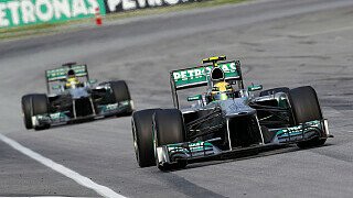Video - Mercedes-Duo erklärt die Rennlinie Video - Mercedes-Duo erklärt die Rennlinie