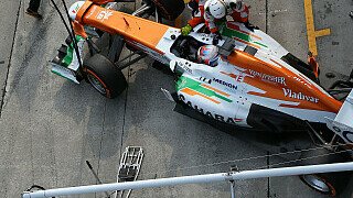 Force India: Besser die Radmutter als die Leistung Force India: Besser die Radmutter als die Leistung