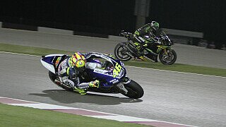 5 - Anzahl der Plätze, die Valentino Rossi in seinem Comeback-Rennen für Yamaha vom Start weg gutmachen konnte., Foto: Milagro