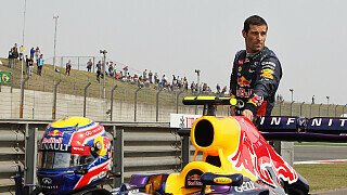 Webber muss als Letzter losfahren Webber muss als Letzter losfahren