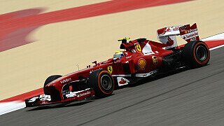 1. Training: Massa in Bahrain vorne