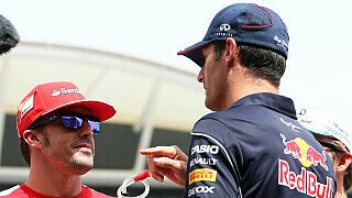 Video - Alonso interviewt Webber