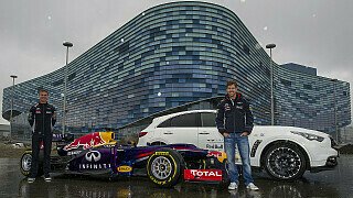 Vettel besucht Strecke in Sochi