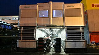 Spanien GP - Motorhomes & Trucks