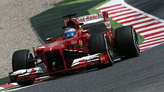 Top-Speeds in Barcelona: Alonso vorne