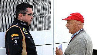 Neue Reifen: Lauda jubelt, Boullier frustriert