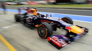 Vettel macht sich Reifensorgen Vettel macht sich Reifensorgen