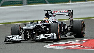 Williams fährt beim Heimrennen hinterher Williams fährt beim Heimrennen hinterher