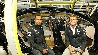 Video - Rosberg und Hamilton in Sindelfingen Video - Rosberg und Hamilton in Sindelfingen