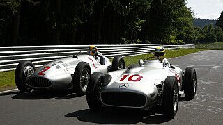Video - Hamilton im W 154 auf der Nordschleife