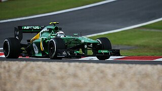 Caterham: Vorsprung auf Marussia Caterham: Vorsprung auf Marussia