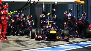 Red Bull Racing zeigt die Kunst des Boxenstops