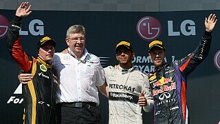 Ungarn GP - Podium