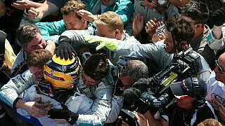 Hamilton: Könnte nicht glücklicher sein Hamilton: Könnte nicht glücklicher sein