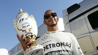 Hamilton rechnet sich 2014 gute Chancen aus Hamilton rechnet sich 2014 gute Chancen aus