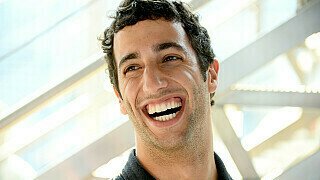 Ricciardo hat breite, australische Hüftknochen