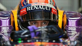 Sebastian Vettel: "Ich muss ein bisschen mehr kämpfen, als ich es gerne habe. Das Auto ist etwas zu lebendig und rutscht etwas mehr, als ich mir das wünsche. Ich denke, dass wir da über Nacht noch einen Schritt nach vorne machen können.", Foto: Sutton