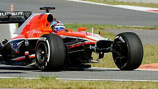 Marussia-Rookies lernen die Strecke Marussia-Rookies lernen die Strecke