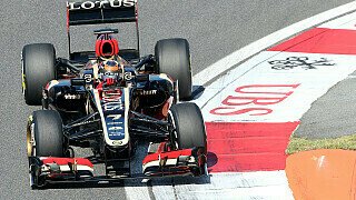Lotus-Duo auf dem Podest