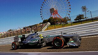 Mercedes zweite Kraft in Japan