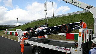Abflug: Erst Rad, dann Maldonado