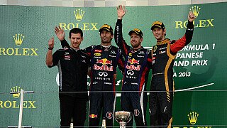 Vettel gewinnt Japan GP, Alonso Vierter Vettel gewinnt Japan GP, Alonso Vierter
