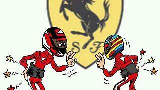 Räikkönen vs. Alonso: Wer hat die Nase vorne? Räikkönen vs. Alonso: Wer hat die Nase vorne?