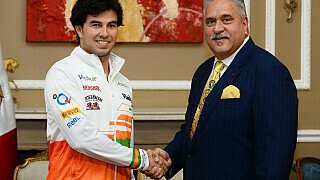 Force India präsentiert Perez