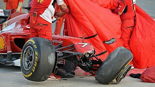 Bahrain I - Räikkönen-Unfall