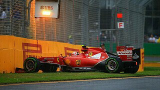 Australien GP - Räikkönen-Unfall