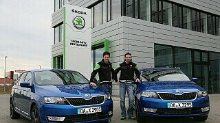 Rallye-Duo erhält Skoda Rapid Spaceback