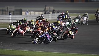 333 - Insgesamt haben die MotoGP-Piloten, die in Katar ins Rennen gegangen sind, 333 Rennen gewonnen. Das ist ein neuer Rekord an GP-Siegen aller Piloten in einem Rennen. Der vorangegangene Rekord lag bei 332 GP-Siegen - beim Grand Prix von Aragon 2011., Foto: Yamaha